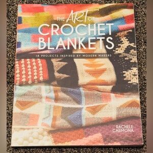 The Art of Crochet Blankets Coffee Table Book